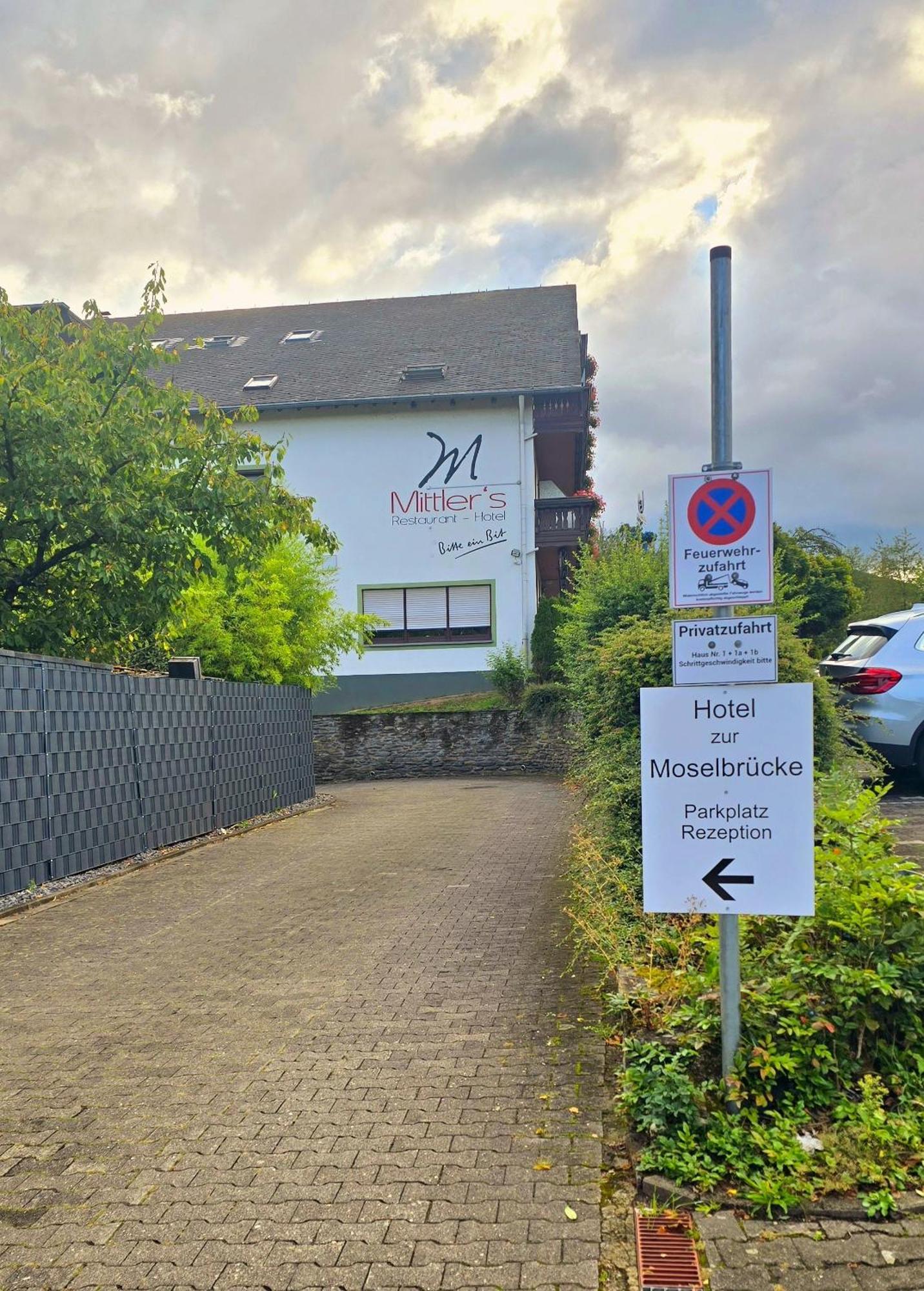 Hotel Zur Moselbruecke Schweich Eksteriør billede